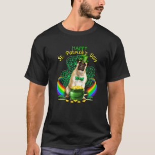 Camiseta Feliz Dia de São Patrício Bullmastiff Leprechaun
