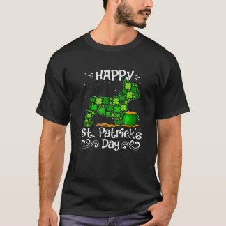 Camiseta Feliz Dia de São Patrício, Cães-Cachorro Franceses