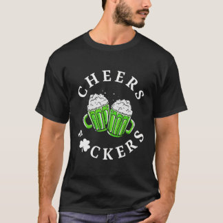 Camiseta Feliz Dia de São Patrício De Cerveja Verde Engraça