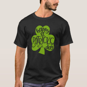 Camiseta Feliz Dia de São Patrício Feliz Charme Paddy