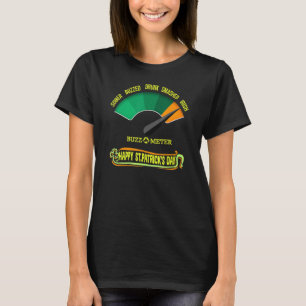 Camiseta Feliz Dia de São Patrício - O Meter Graph irlandês
