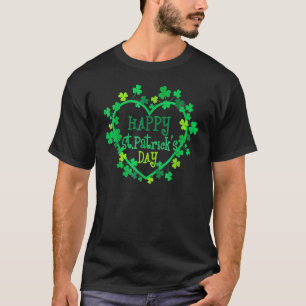 Camiseta Feliz Dia de São Patrício Saint Patrick Irish Girl