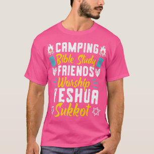 Camiseta Feliz Dia de Sucota Lulav Palm Tree Israelita