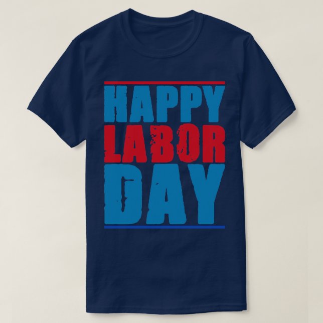 Camiseta feliz dia de trabalho Fim de semana 3 (Frente do Design)