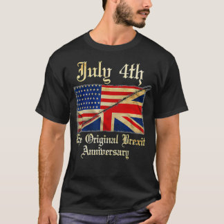 Camiseta Feliz Dia de Traição Ingrata Colonial 4 de julho