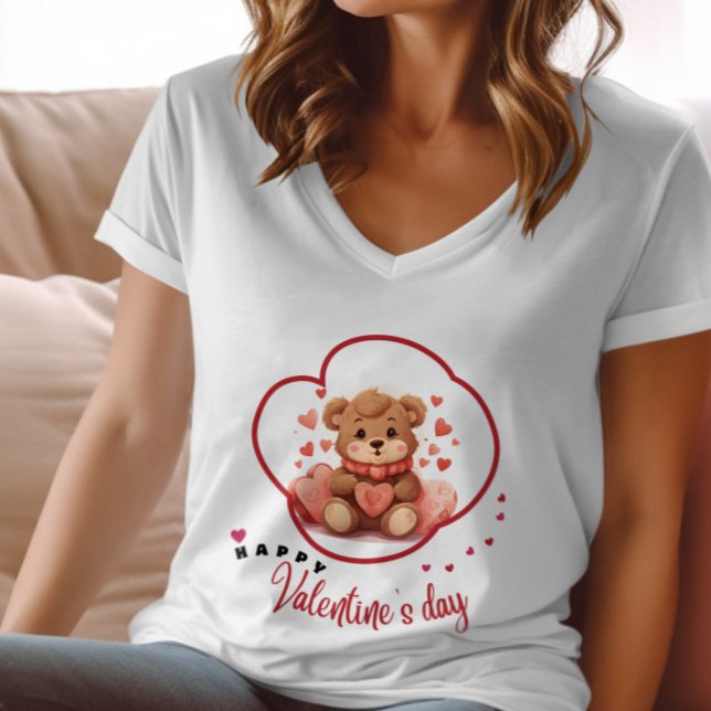 Camiseta Feliz dia de Velentine - Admire (Criador carregado)
