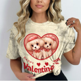 Camiseta Feliz Dia de Velentine - Amado Caso