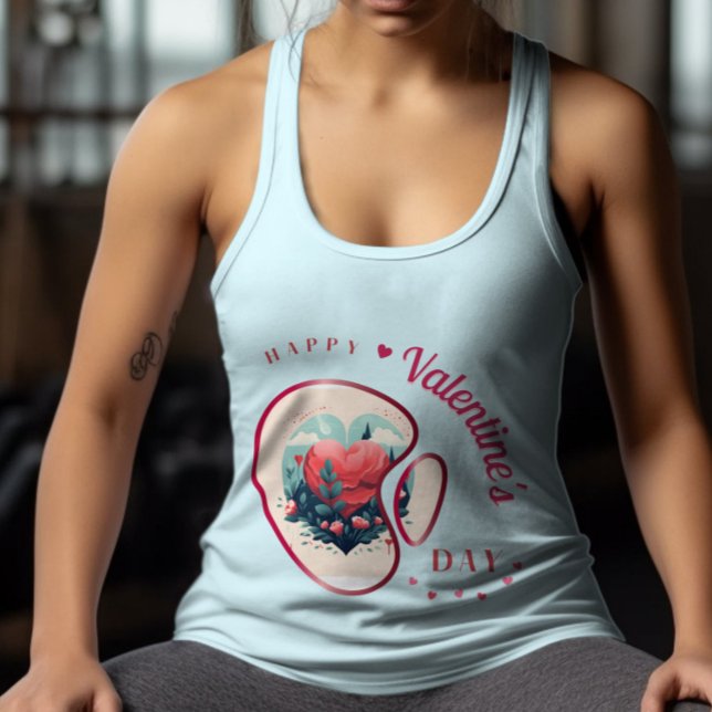 Camiseta Feliz Dia de Velentine - Amor Apaixonado (Criador carregado)