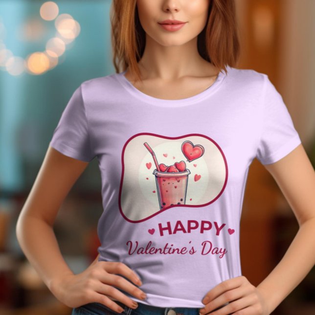 Camiseta Feliz dia de Velentine - Amor Soulmate (Criador carregado)