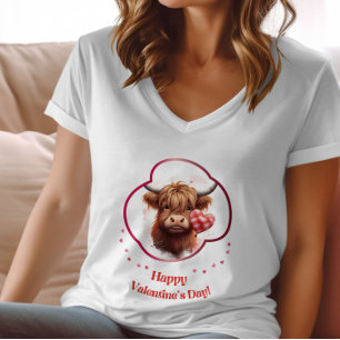 Camiseta Feliz dia de Velentine - Beijo de Querida