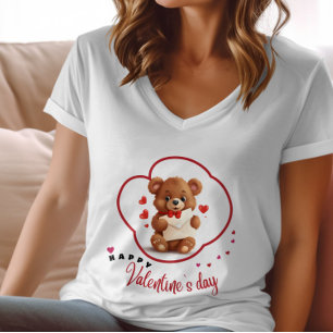 Camiseta Feliz dia de Velentine - Delícia