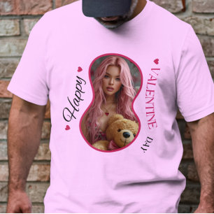Camiseta Feliz dia de Velentine - Envelopando calor