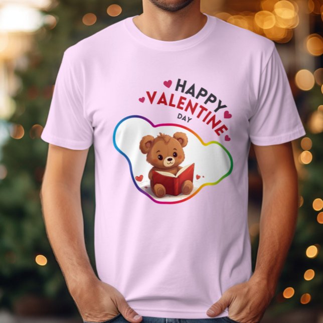 Camiseta Feliz dia de Velentine - Harmonia (Criador carregado)