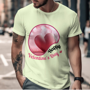 Camiseta Feliz Dia de Velentine - Sonho de Embrião de Sweet