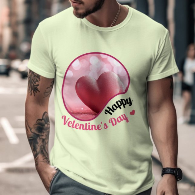 Camiseta Feliz Dia de Velentine - Sonho de Embrião de Sweet (Criador carregado)