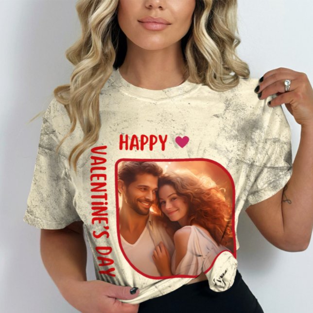 Camiseta Feliz dia de Velentine - Suitor (Criador carregado)