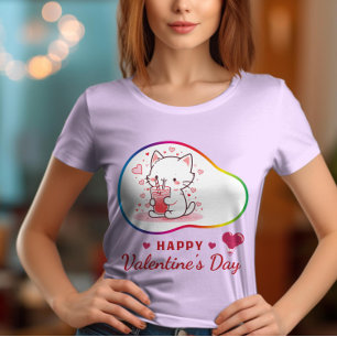 Camiseta Feliz dia de Velentine - Viagem do Amor