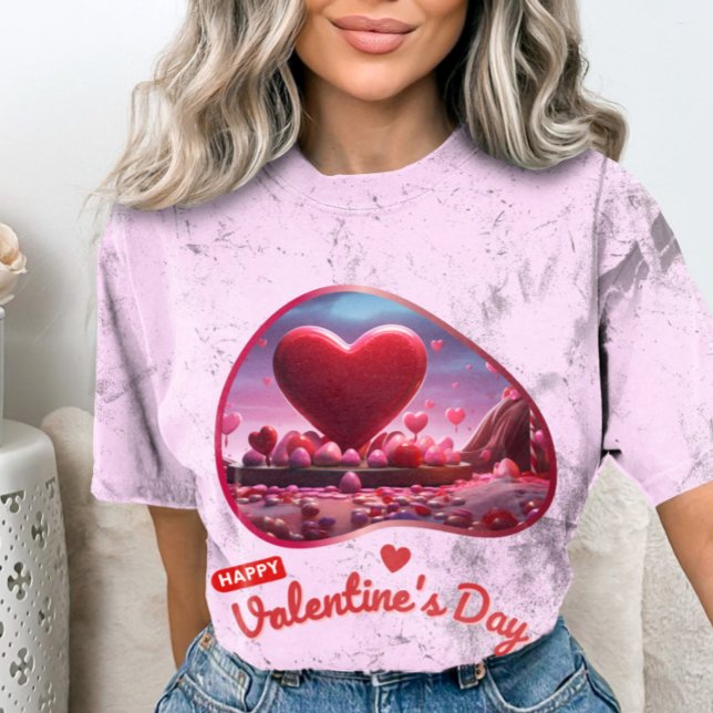 Camiseta Feliz dia de Velentine - Wooer (Criador carregado)