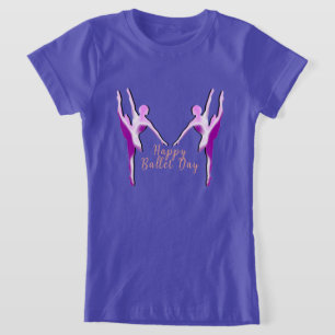 Camiseta Feliz Dia do Balé