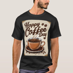 Camiseta Feliz Dia do Café