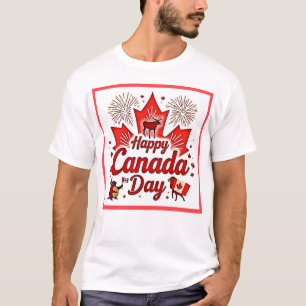 Camiseta Feliz Dia do Canadá!