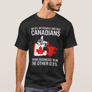 Camiseta Feliz Dia do Canadá Engraçado Patriota Canadiano d