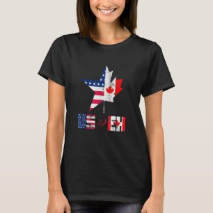 Camiseta Feliz Dia do Canadá Nos Eh Bandeira Canadense Patr