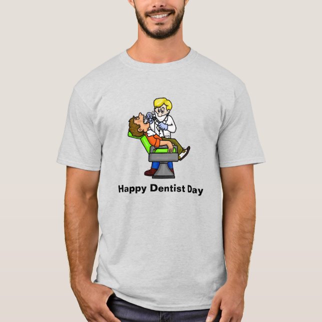Camiseta Feliz Dia do Dentista (Frente)