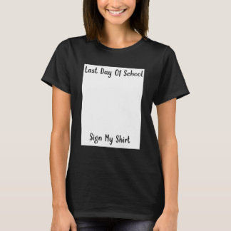 Camiseta Feliz Dia do Ensino Assinar Meu Professor Aluno