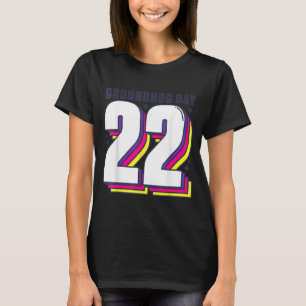 Camiseta Feliz Dia do Groundhog 2 de Fevereiro Amantes de A