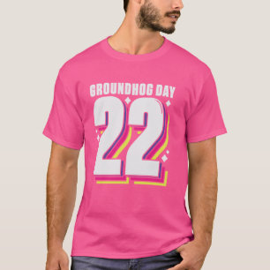 Camiseta Feliz Dia do Groundhog 2 de Fevereiro Retro Amante