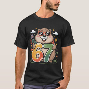 Camiseta Feliz Dia do Groundhog 67 Piadas de Marmota Sungle