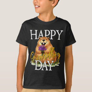 Camiseta Feliz Dia do Groundhog, Meme Engraçado do Groundho