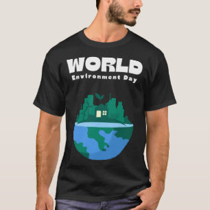 Camiseta Feliz Dia do Meio Ambiente Nosso Planeta 1