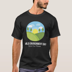 Camiseta Feliz Dia do Meio Ambiente Nosso Planeta 27