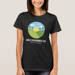 Camiseta Feliz Dia do Meio Ambiente Nosso Planeta 27
