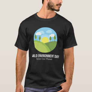 Camiseta Feliz Dia do Meio Ambiente Nosso Planeta 27