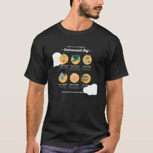 Camiseta Feliz Dia do Meio Ambiente Nosso Planeta 5