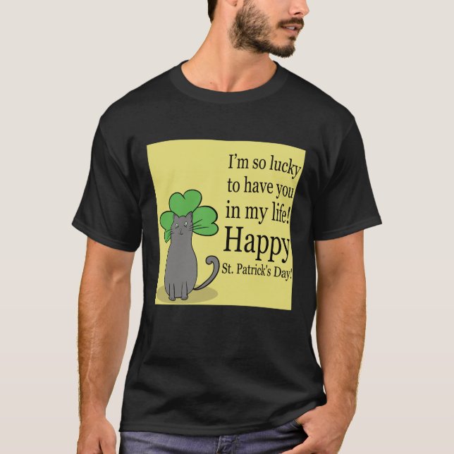 Camiseta Feliz dia do padre santo! (Frente)