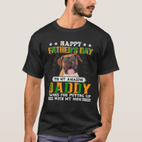 Feliz Dia do Pai Boxer Pai de Cachorro Presente pa