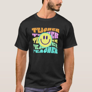 Camiseta Feliz Dia do Professor Retro Professor Elementar C