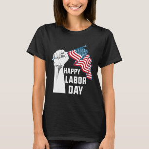 Camiseta Feliz Dia do Trabalhador Patriota Feliz Dia do Tra