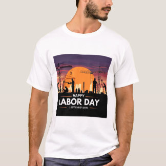 Camiseta Feliz Dia do Trabalho 2025 T-Shirt