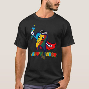 Camiseta Feliz Dia do Trabalho Dentista Dental Dente Dia do