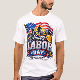 Camiseta Feliz Dia do Trabalho – Trabalho árduo & Dedicação