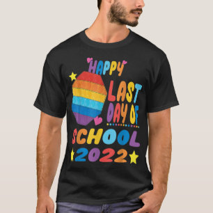 Camiseta Feliz Dia do Último Dia da Escola 2022, Pop de It 