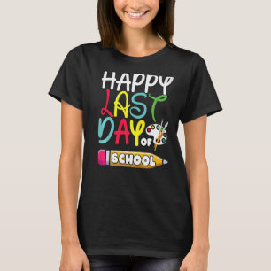 Camiseta Feliz Dia do Último Dia de Estudantes e Professore