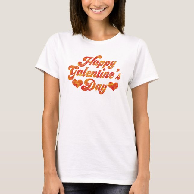 Camiseta Feliz Dia dos Galentinos #1 (Frente)