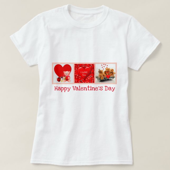 Camiseta Feliz Dia dos Namorados (Frente do Design)