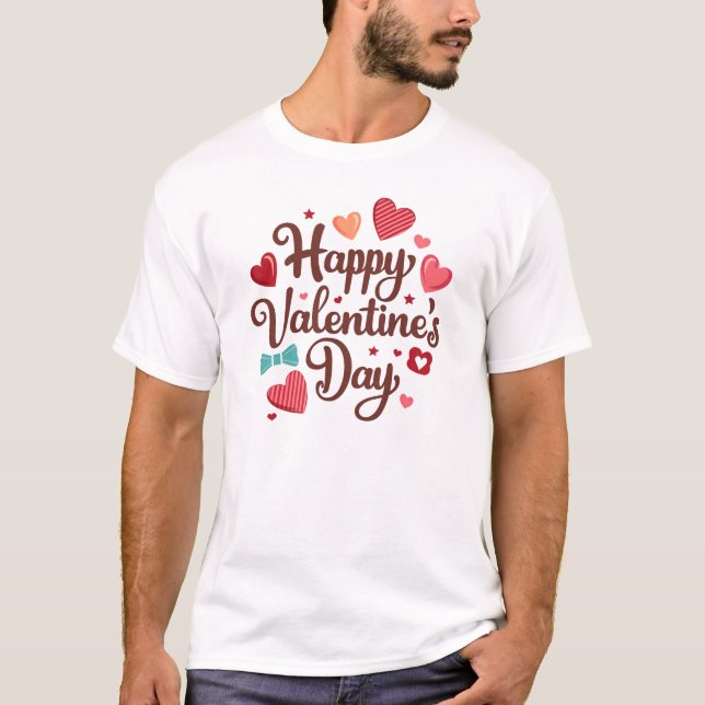 Camiseta Feliz Dia dos Namorados (Frente)